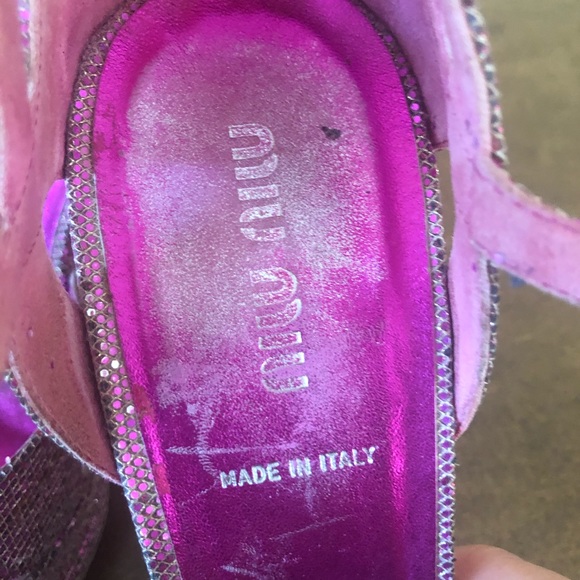 Miu Miu sandals size 38 1/2 - Picture 2 of 11